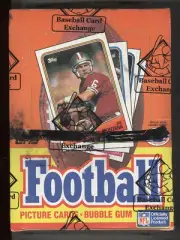 1988 Topps Football BBCE sealed box X-Out box Joe Montana Jerry Rice Bo Jackson