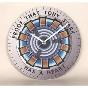 Iron Man Tony Stark Has a Heart Wall Clock