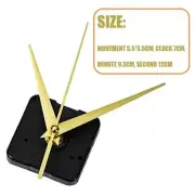 Quartz Movement Mechanism Silent Clock Gold Hands DIY Kits P1P42024
