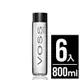 VOSS挪威芙絲 頂級氣泡礦泉水(時尚玻璃瓶6入x800ml)