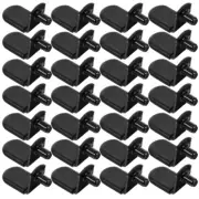 30 Pcs Board Bracket Bookshelf Pegs Support Brackets Supports Plastic