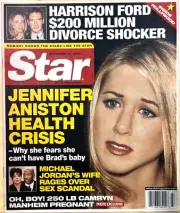 JENNIFER ANISTON - STAR Tabloid Nov 21, 2000 - BRAND NEW - No Label