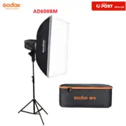 Godox AD600BM 600W HSS Studio Flash + 60*60cm Softbox + Light Stand + CB-09 Case