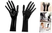 Framendino, 2 Pack Hand Jewelry Display Stand Mannequin Ring Medium Black