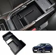 for Mazda CX 30 CX-30 2023 2022 2019-2021 Center Console Organizer Tray, Console Armrest Glove Compartment Container Tray with Coin Storage Box Car Accessories