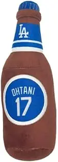 MLB Official Los Angeles Dodgers Shohei Otani Dog Beer Bottle Toy Baseball Los Angeles Dodgers Pet