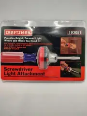 Craftsman Screwdriver Light Attachment 93051 Tool New Old Stock Sealed