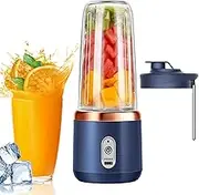 Blender Portable | Handheld Travel Blender | Travel Juicer Rechargeable Juice Bottle Mixer for Breakfast Shakes Outdoor Sports Home Gym Camping Work Commercial Beach