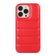 For Iphone 15 Down Jacket Airbag Shockproof Phone Case