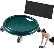 Ab Roller Wheel,Core Sliders for Working Out,Women's Multifunctional Abdominal Wheel Board with Mat,Full Body Fat Burning Tummy Weight Control at home workout equipment