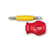 HOZAN D-59 Stubby Reversible Screwdriver +2/-6.0mm -- Stock in USA/Quick Ship!