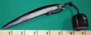#10001 1- FISHING LURE pool cue chalk holder for HEX, ROUND OR SQUARE CHALK
