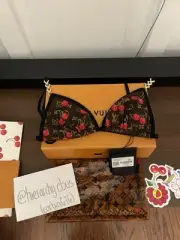 Louis Vuitton x Takashi Murakami Cherry Swim Bikini SetTop+Bottoms XXS/XS