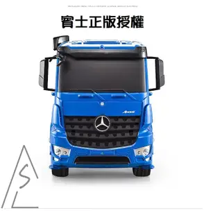 虎玩具 賓士 BENZ 正版授權 遙控卡車 貨櫃車 遙控拖車 聯結車 工程車