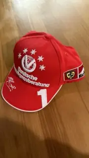 Michael Schumacher Personal Cap Dvag Marlboro 2003 Ferrari Hat. Very Rare