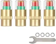 All-Copper Copper Core Tire Pressure Monitoring Cap Tire Pressure Monitoring Cap Tire Pressure Cap Valve Core