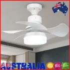 Ceiling Fan with Light 5 Blades Quiet Ceiling Fan with LED Light Remote Control