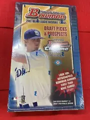 2002 Bowman Baseball Draft Unopened Hobby Box Joey Votto Auto RC?
