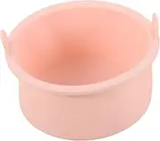 WOFASHPURET Wax Melting Bowl Heat Resistant Silicone Liner for Convenient Wax Warmer Non Stick Inner Bowl for Home Salon Use Practical Easy to Clean Durable Design