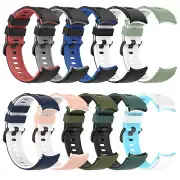 Silicone Strap Watch Band for Galaxy Watch 4/Watch 4 Classic/Watch 3 41MM Watch