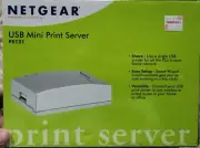 NETGEAR PS121 USB 2.0 Mini Print Server NIB