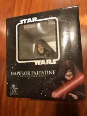 Star Wars Emperor Palpatine Episode III Gentle Giant Mini-Bust NEW SEALED MIB
