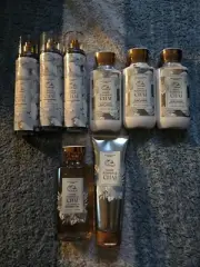 White Pumpkin & Chai Bath And Body Works. Lot Of 8