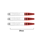 Peter Wright Snakebite Logo Nitro Ionic Intermediate Dart Shafts