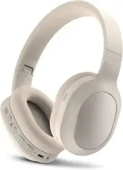Nokia E1200ANC Wireless Bluetooth Headphones, ANC Noise Cancelling, Beige