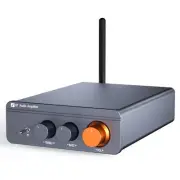 Bluetooth 5.4 Amplifier, 300W x2 Wireless Mini Amplifier Home Audio Stereo, T...