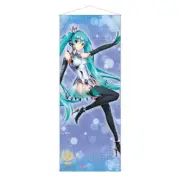 [Tapestry Wall scroll] Hatsune Miku GT Project 2013 Life-size New from Japan