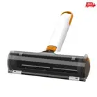 Fur Lint Roller Portable Pet Hair Remover Brush for Home Cleaning (Orange)