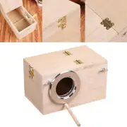 Bird House For Songbirds Wooden Nesting Box With Durable Construction