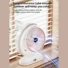 USB Charging Desktop Fan With Remote Control Adjustable 3-Speed Tabletop 2