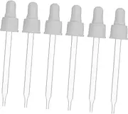 FELTECHELECTR Glass and Silicone Dropper Cap Leakproof for Soda Making Bubbled Ice Cubes and Kitchen Liquids