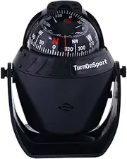 Boat Compass Dash Mount Flush - Boating Compass Dashboard Suction - Navigation Marine Compass Boats Surface Mount - Illuminated Dashboard Compass Ship - Electronic Sea Compass
