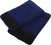DINHEAROM 1Pair Walker Handle Cushion Pads Non Slip Padded Covers for Wheelchairs Crutches Walkers Textured Grip Easy Installation for Seniors Slip Padding