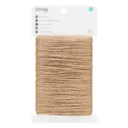 2mm Natural Jute Twine String 164 Feet Long Twine String for Crafts, Arts,