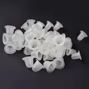 100PCS Microblading Tattoo Ink Cups Permanent Makeup Pigment Holder Containers
