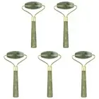 5 Pcs Jade Stone Roller Gua Sha Facial Tool Face Massage Roller