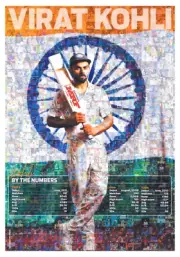 VIRAT KOHLI CRICKET LEGEND CHAMPION BATTER INDIA BIG 420mm TEAM PLAYER POSTER,1