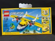 Lego 31064 2017 Creator Island Adventures 3-in-1 Sea Plane Boat Hut Retired