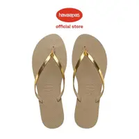 在飛比找momo購物網優惠-【havaianas 哈瓦仕】拖鞋 女鞋 夾腳拖 金屬鞋帶 