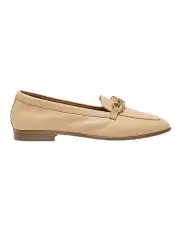 [Sandler] Lyla Flat Leather Loafers in Tan