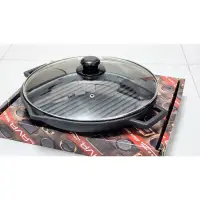 在飛比找蝦皮購物優惠-【LAVA 】土耳其  岩燒鑄鐵圓烤盤30cm 適用電磁爐 