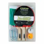 NEW Yashima 82007 2 Player Table Tennis - 2 x Paddles Raquets & Ball Set + Net