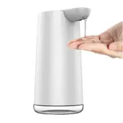 Automatic Soap Dispenser, 350ml Touchless Foaming Soap Dispenser for Bathroom Kitchen Dish Soap, Electric Foaming Shampoo Dispenser