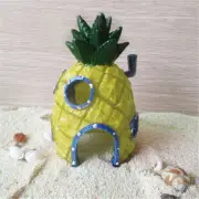 SpongeBob Aquarium Pineapple House Fish Tank Decoration Figurine Plant Fun