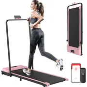 Advwin Walking Pad Electric Foldable Treadmill Under Desk Walking Pad Home Office Gym Exercise Fitness