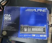 Alpine CDA-9856 CD Player In Dash Receiver Open box